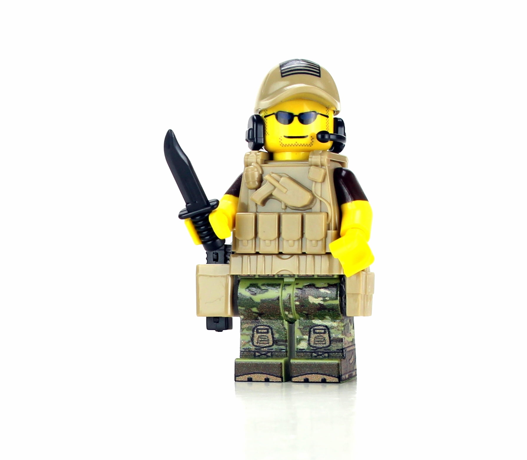 minifigure ww2 british 6th airborne Paratrooper soldier brick ww2 block lego®fit 