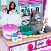 Theo Klein 2 In 1 Barbie Toy Kitchen and Dollhouse for Kids 3 and Up