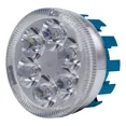 thumbnail image 4 of 1 Pz Faro Redondo 6 Led Aro Rgb Moto Auto Universal 4x4 12v, 4 of 6