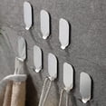 thumbnail image 1 of Gancho Adhesivo, 8 Piezas Ganchos para Toallas de Baño Sin Perforar Acero Inoxidable, 1 of 5