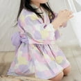 thumbnail image 6 of Gunia Toddler Girl Outfits,Sets Stylish Printed Kimono Long Sleeve Set Casual Wear 1-6 Ideal Year Round Fashion Girl Clothes Set,12-18 Months, 6 of 7