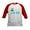 Red/White, variant on CafePress - Class Of 2030 Owl Graduation Gift Baseball Jersey - Kids Cotton Baseball Jersey, 3/4 Sleeve Shirt