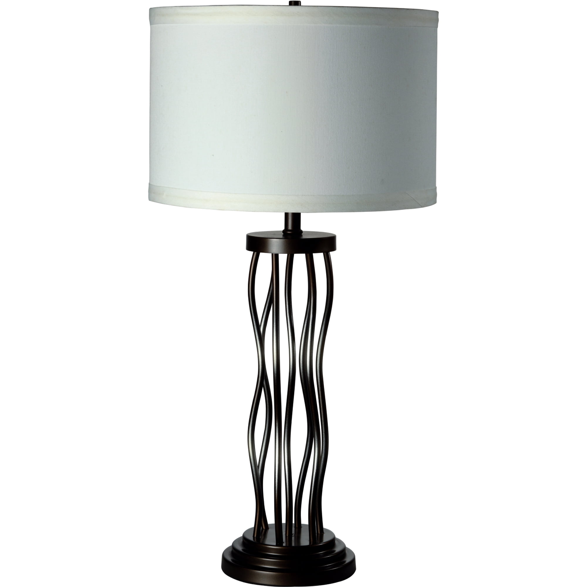 ORE International 6234A Metal Curves Table Lamp