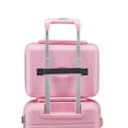 thumbnail image 5 of 4 Piece Expandable Luggage Set with TSA Lock, 14/20/24/28 Inch PP Lightweight Carry On Luggage with Spinner Wheels, Roller Travel Suitcase with Telescoping Handle for Men, Women, Pink, 5 of 8