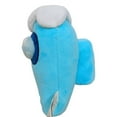 thumbnail image 3 of Among Us Peluche de 15 cm - Bleu-Vert, 3 of 3