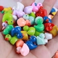 thumbnail image 6 of 50Pcs Mini Resin Duck Toy Colorful Small Duck Ornament Tiny Animal Figurine Miniature Statue Desktop Decoration Birthday Festival Christmas Gift -Multicolor, 6 of 8