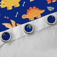 thumbnail image 4 of Erosebridal Dinosaur Black Out Curtains for Kids Boys, Funny Wildlife Curtains Pack of 2 (42x63 Each), 4 of 6