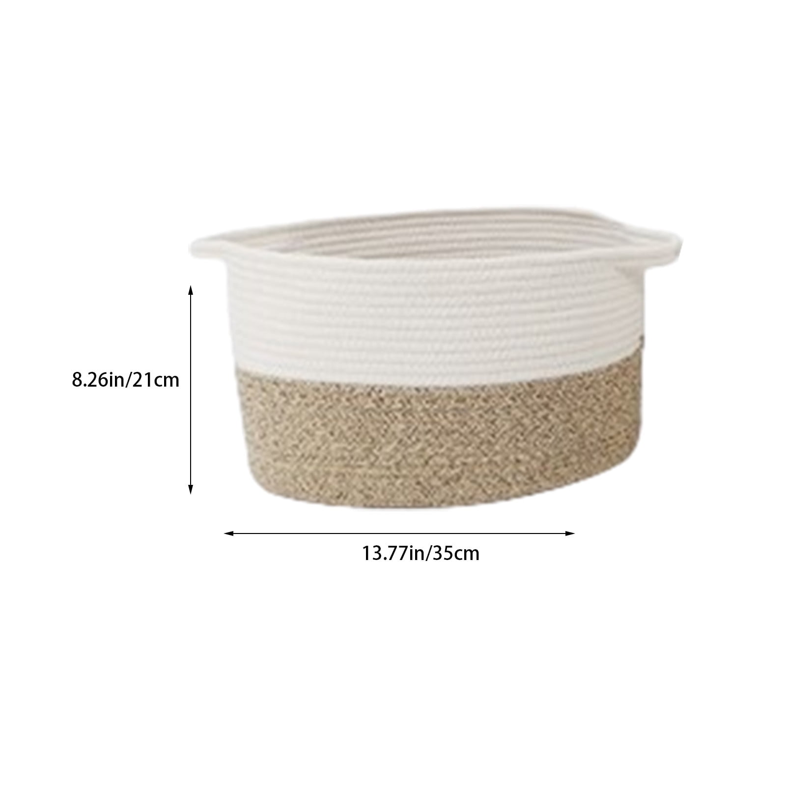 PAVEOS Laundry Hamper with Lid Storage Basket Handwoven Storage Box Bohemian Style Storage Basket Woven Basket Large Laundry Basket Multi-color