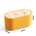 thumbnail image 2 of Polo De Hielo De 6 Cavidades, Molde De Paletas, Molde De Helado Reutilizable Para Niños Y Adultos sonducket HA043661-01, 2 of 6