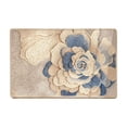 thumbnail image 2 of Gaecuw 100% Linen Carpet Mat, Absorbent and Non SKIDping, Soft Floor Rug for Bathroom and Entrance, Machine Washable, A, 2 of 6