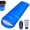 Blue, variant on QEZER 10°F Ultra-Warm Lightweight Adult Sleeping Bag Compression Sack - for Winter Backpacking, Camping & Hiking