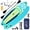 Light Blue, variant on Betcozy Inflatable Stand Up Paddle Board, 2-in-1 Paddle with Premium SUP Paddleboard Accessories, Stable & Non-Slip Deck for Adults & Youth of All Skill Levels, Orange