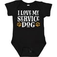 thumbnail image 3 of Inktastic Service Dog Owner Gift Boys or Girls Baby Bodysuit, 3 of 5