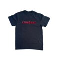 thumbnail image 1 of [100% Cotton] T-shirt Crashout embroidered Comfort Color Tee, alt Fashion, alternative, 1 of 7