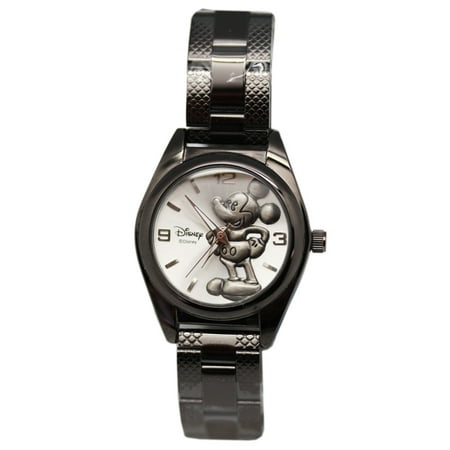 Mickey Mouse Graphite Color Mickey Dial Watch (25mm)