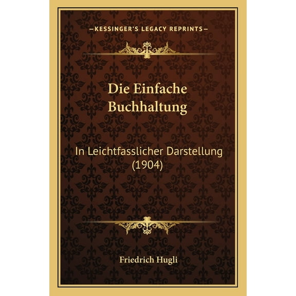 Die Einfache Buchhaltung (Paperback)