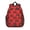 Game Controller Red, variant on Game Controller Red Pattern Backpack for School, Cute School Bag with Adjustable Shoulder Straps and Padded Back, 15"x11.42"x5.5"