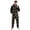B Camouflage, variant on Pajamas for Men Relaxed Fit Fuzzy Zipper Hood Union Suits Fall Winter Warm Long Sleeve Comfy Nightwear Lounge Wear