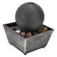 thumbnail image 2 of 3V USB Indoor Tabletop Ball Fountain with LED Light and Stone Desktop Fountain for Home Office Decorstyle1028, 2 of 5