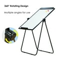 thumbnail image 6 of XIWODE Double-Sided U-Stand Magnetic Whiteboard , 36"x 24", Height Adjustable Flip Chart Easel U-Stand White Board for Preschool Home Classroom, 6 of 7