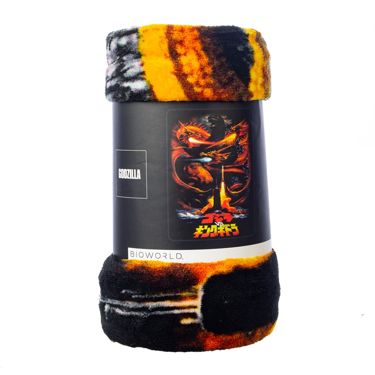 Bioworld Godzilla Movie Poster Digital Print Throw Blanket