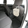 thumbnail image 4 of Milisten Hanging Rubbish Bin for Car 1Set with Sliding Lid 8.5x7.3x5.5in White Color, 4 of 7