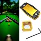 thumbnail image 4 of Magnetic Billiard Cue Chalks Box Portable Pool Chalks Holder with Belt Clip Billiard Chalks Case Snooker Tool Accessory Red and black, 4 of 4