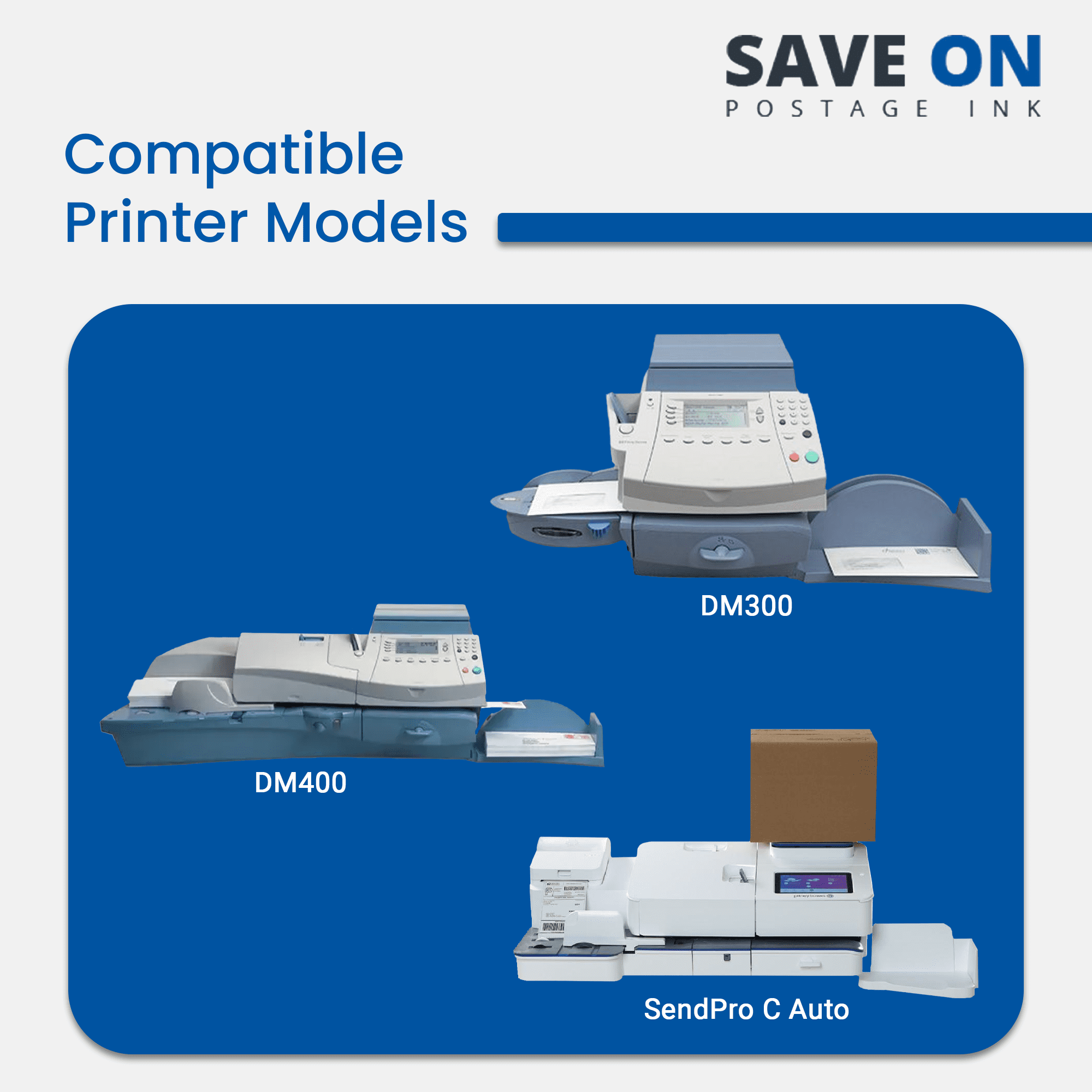 Pitney Bowes 625-0 Compatible Postage Meter Tape Strips (300 Per Box) - Perforated, Double Postage Meter Labels for SendPro C Auto, DM300, DM400 Series - Label Sheets for Reliable Postage Labeling