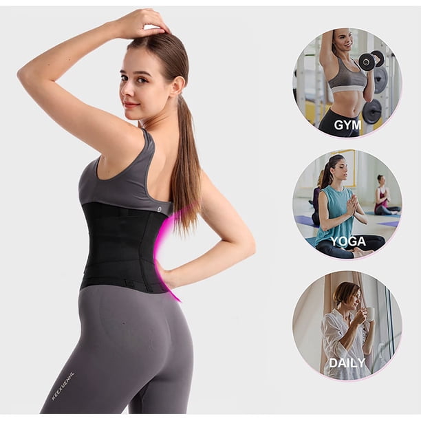 Ceinture Abdominale Triple Gaine Pour Femme – Ajustable, Respirante, Sudation Accélérée, Sculpte La Taille Au Quotidien
