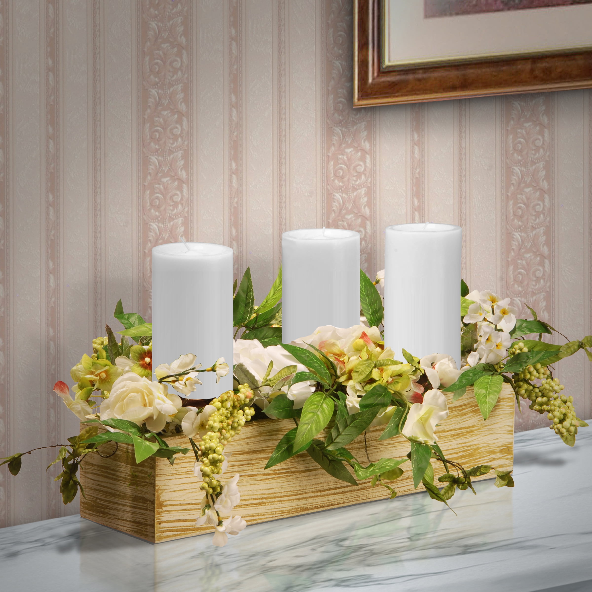22 in. Spring Collection Candleholder