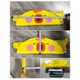 thumbnail image 4 of Bolsa De Almacenamiento Bolsa de malla de cesta con soporte para juguetes de succión lavable para almacenamiento de juguetes (PATO AMARILLO), 4 of 9