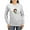Ash Gray, variant on CafePress - The Day Of The Dead Vintage Doll Long Sleeve T Shi - Women's Long Sleeve Graphic Casual T-Shirt