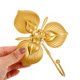 thumbnail image 5 of AURARMLET Gancho Mural De Metal Dorado Con De Hoja Para Organizar Ropa Y Accesorios, 5 of 8