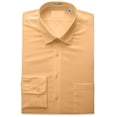 thumbnail image 4 of Berlioni Classic Regular Fit Solid Button Up Long Sleeve Pocket Work Dress Shirt, 4 of 4