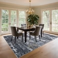 thumbnail image 2 of Garvee 5'x7' Modern Abstract Area Rug Washable Accent Carpet, Non-Slip Low Pile Indoor Mat for Living Room Bedroom Home Office, Gray Brown, 2 of 8
