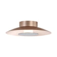 thumbnail image 5 of Yep by Golden Lighting Luma Integrated LED Flush Mount in French Gold and Graphite shade, 5 of 7