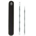 thumbnail image 1 of Labymos 2PCS Pimple Comedone Extractor Tool Acne Removal Kit for Pimples Blackheads Blemish Whitehead Removing Facial Skin Care Tools with Storage Case, 1 of 7