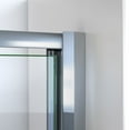 thumbnail image 3 of Flex 32 in. D x 32 in. W x 78 3/4 in. H Pivot Shower Enclosure, Base, and White Wall Kit in Chrome, 3 of 5