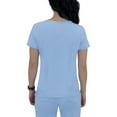 thumbnail image 5 of Doctor's Choice Pro Fit Scrubs Women's Scrub Top Ciel Blue S - XXXL, 5 of 9