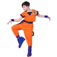 thumbnail image 4 of Halloween Cosplay Disfraces Dragon Ball Z Trajes Son Goku Día De Los Niños Carnaval Fiesta Anime Peluca Disfraz Para Adultos, 4 of 4