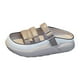 thumbnail image 4 of Sandalias de Mujer a La Moda, Zapatos Planos Impermeables Ligeros, Zapatos Planos para Niñas Y Mujeres, Suela de Goma, Sandalias de Playa para Piscina Caqui, 4 of 8