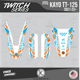 thumbnail image 4 of Kalair GFX Graphics Kit for Kayo Pit Bike TT 125 and TT 140 (2021+) Twitch Series, 4 of 5