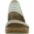thumbnail image 3 of Skechers Womens Beverlee-Smitten Kitten Shimmer Platform Wedge Sandals, 3 of 5