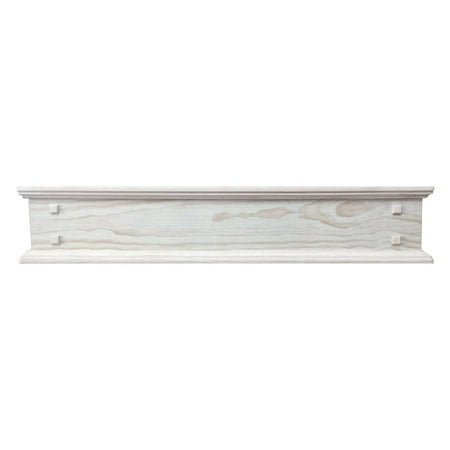 - Pearls Mantel Jackson Rustic Unfinished Storage Shelf