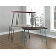 Mainstays Retro Computer Desk, Distressed Gray Oak