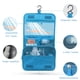 thumbnail image 5 of Neceser colgante, Neceser de cosméticos, Neceser de maquillaje para hombres y mujeres, Neceser impermeable para mujer, Neceser de lavado plegable, Neceser de cosméticos, azul, 5 of 7