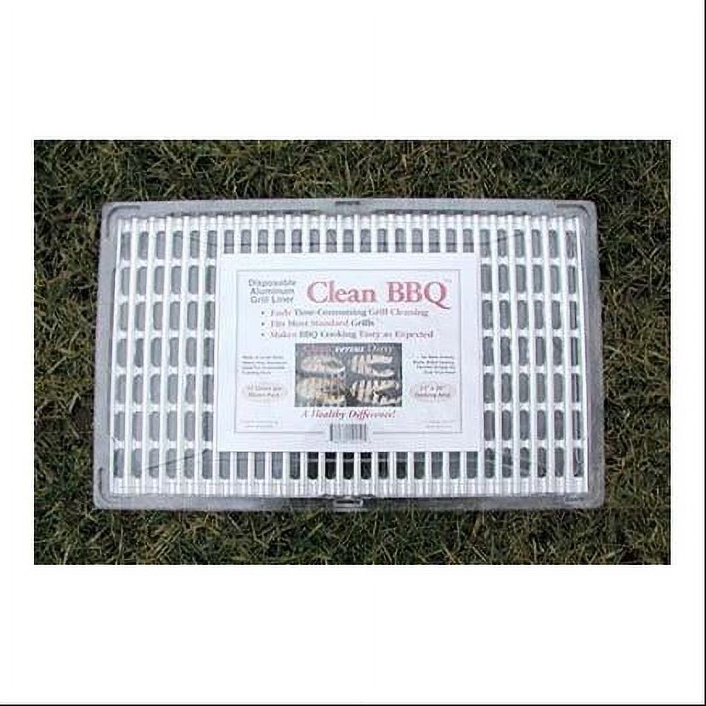 12 Pack Clean Bbq Disposable Grate Liner FULL SIZE 12 x 20 Walmart