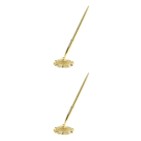 Bolígrafos Injueey 2piezas Metal Chapado en Oro Multicolor