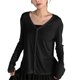 thumbnail image 2 of Cárdigan de manga larga para mujer, cárdigan, blusa para mujer, 2 of 5