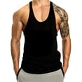 thumbnail image 1 of Camiseta sin mangas para gimnasio y fitness para hombre entrenamiento atlético secado rápido ANGGREK Otros, 1 of 8